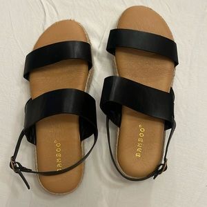 Bamboo espadrille sandals